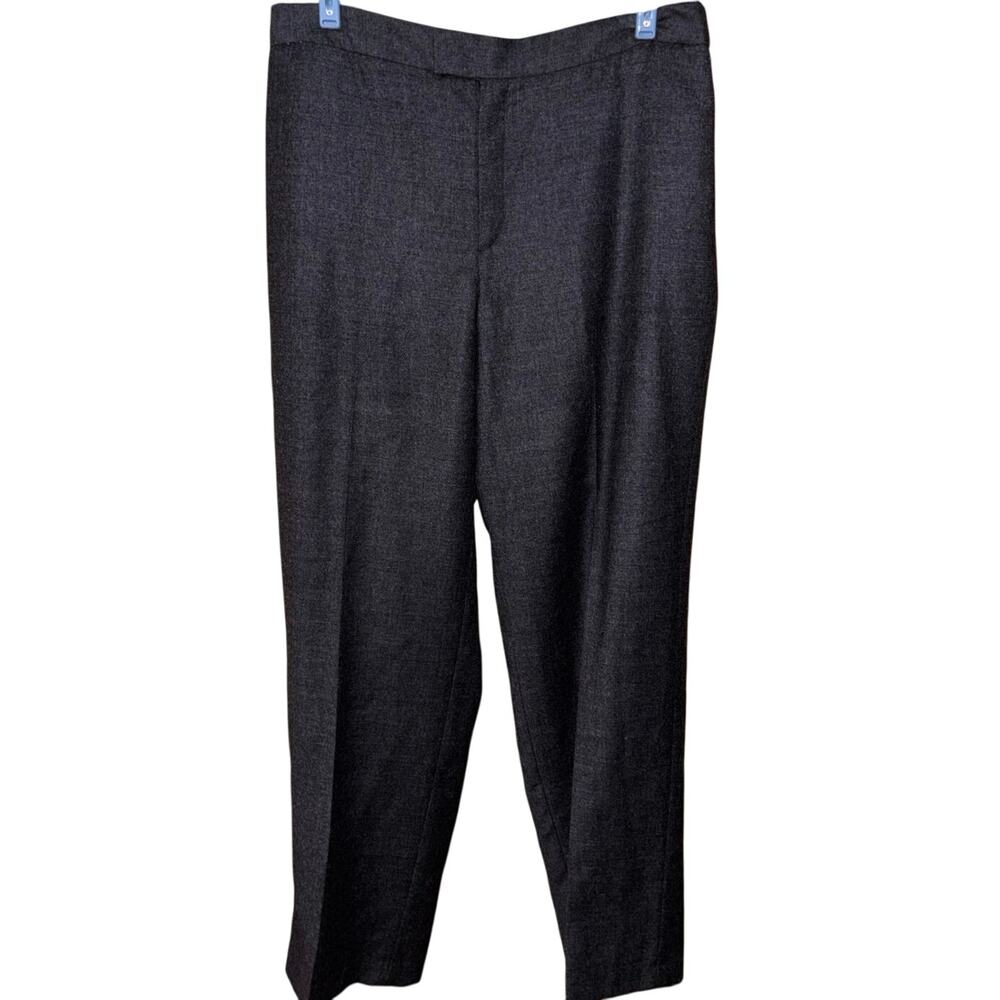 Jennifer & Grace women’s plus size 100% wool straight leg dress pants 14W NWT